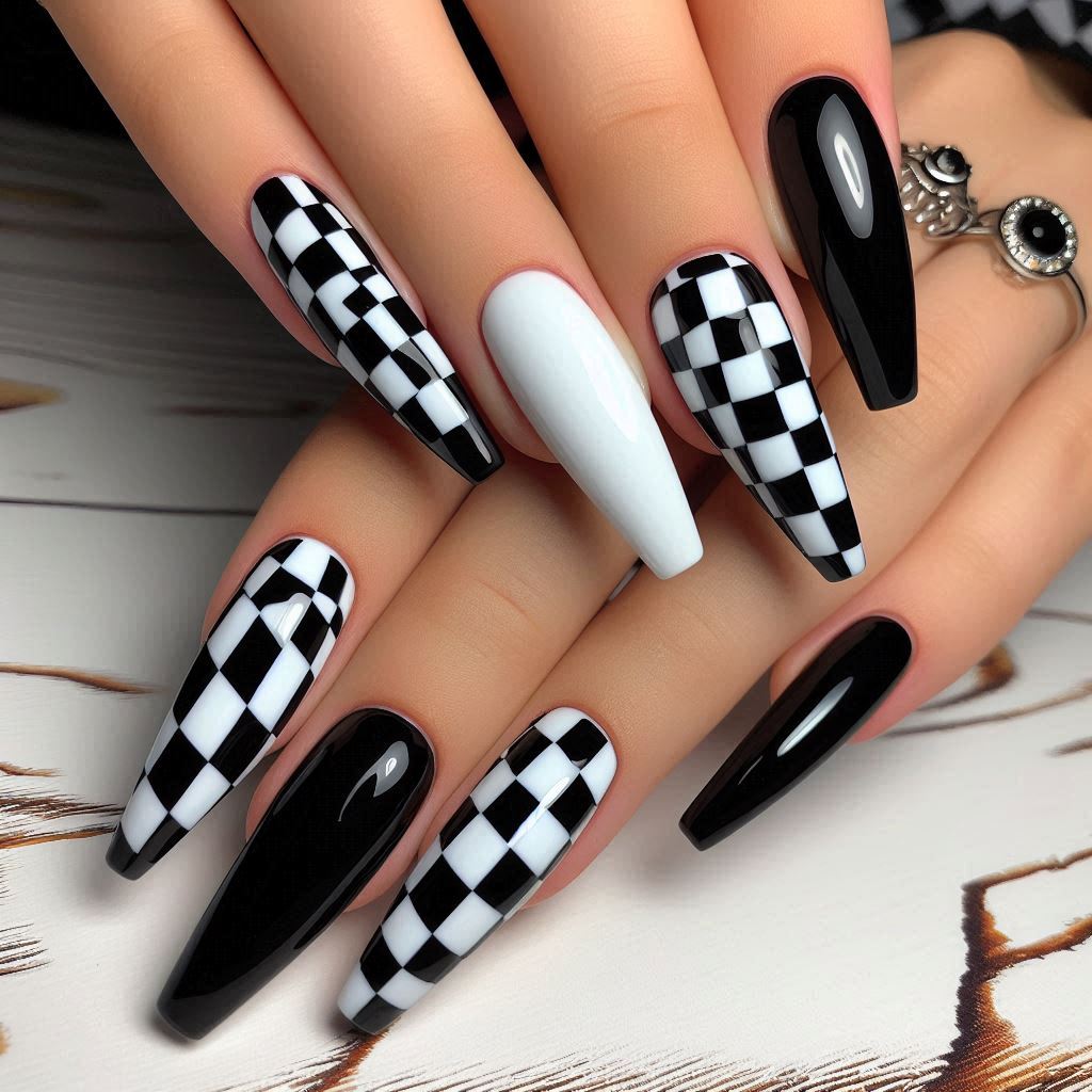 black nail ideas