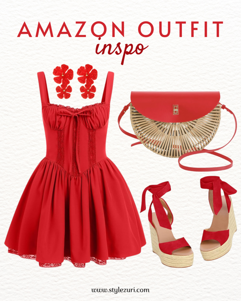 red outfit idea