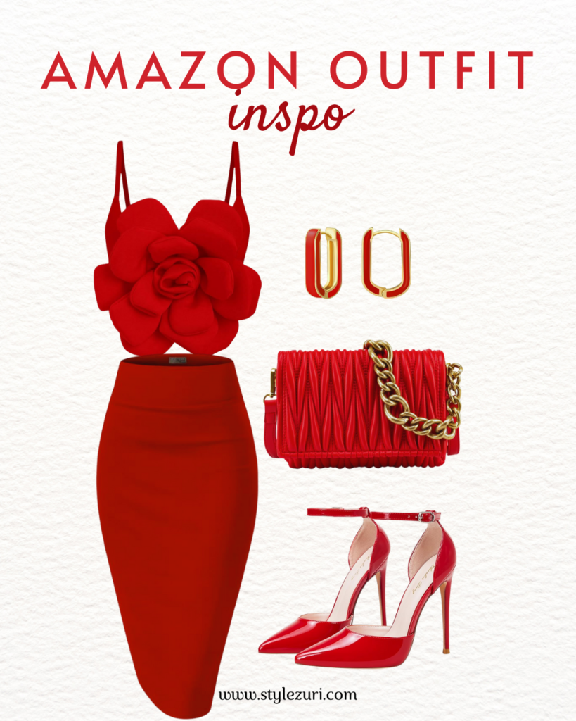 red outfit idea