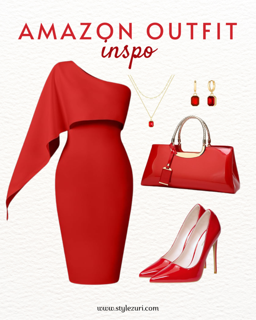 red outfit idea