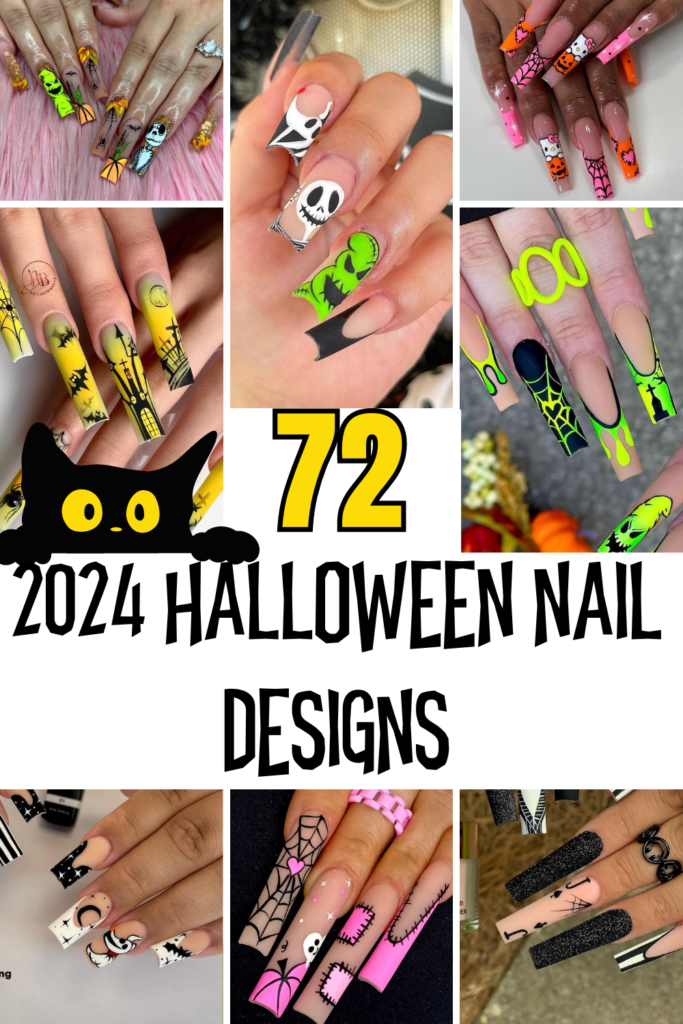 2024 HALLOWEEN NAIL DESIGNS