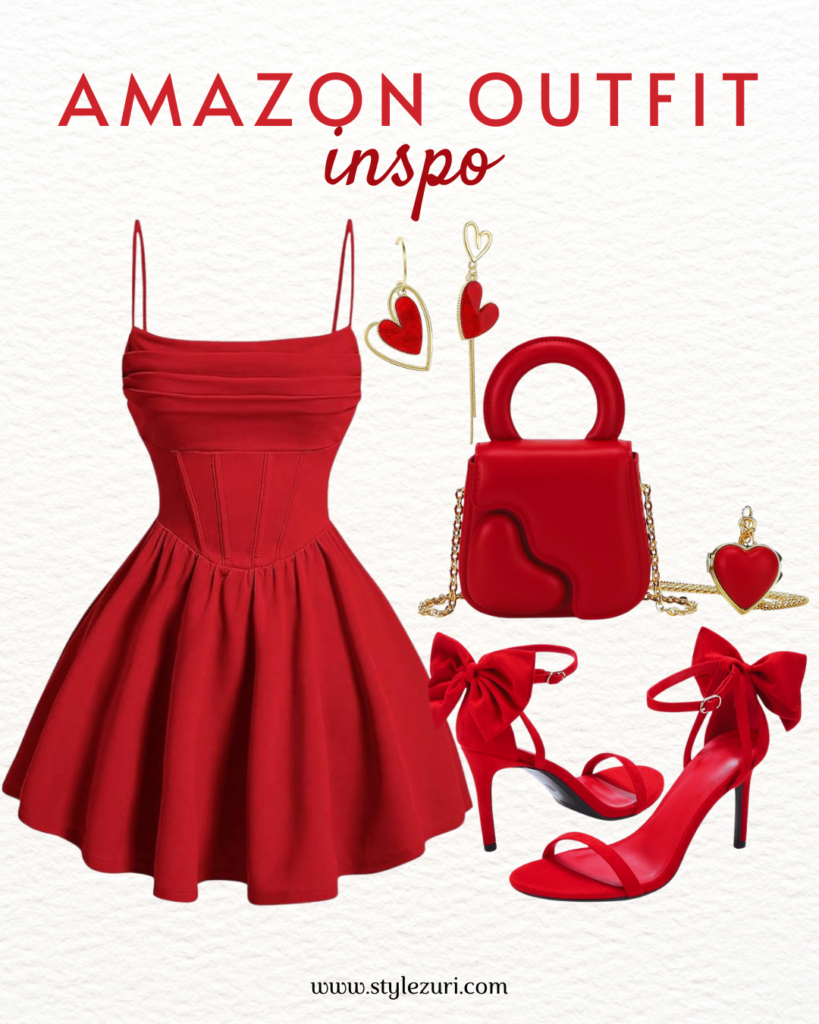 red outfit idea