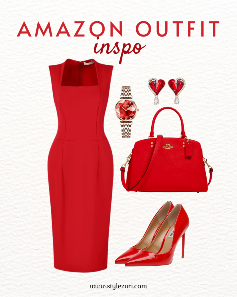 red outfit idea