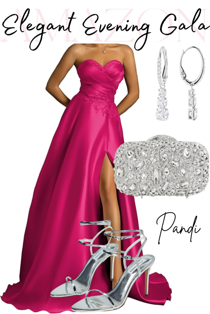 Pink gown