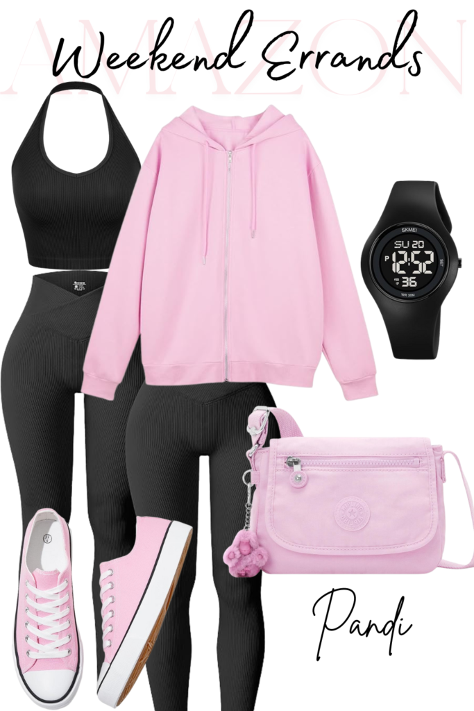 Pink outfit idea