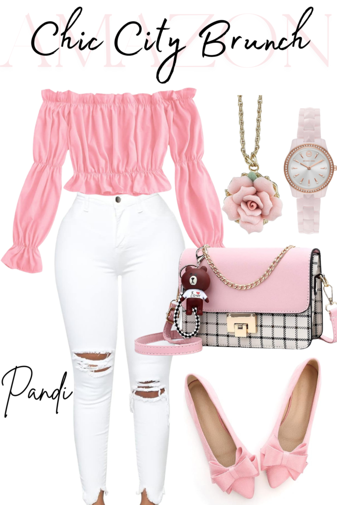 Pink outfit idea