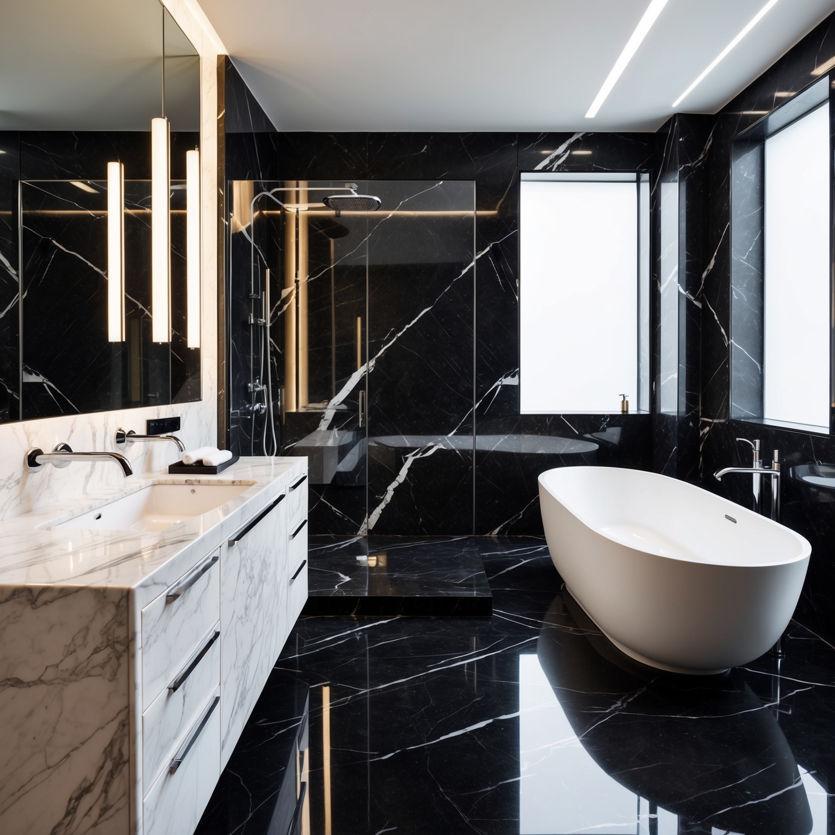 contemporary bathroom