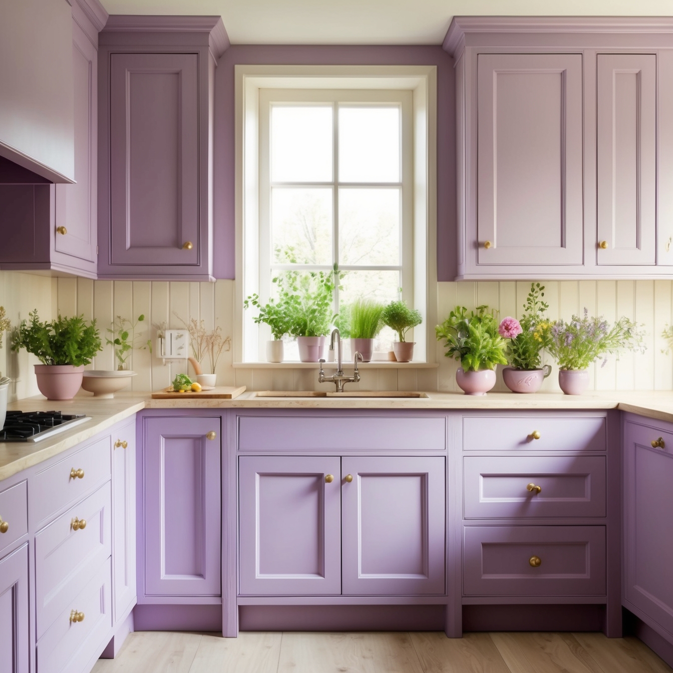 pastel kitchen