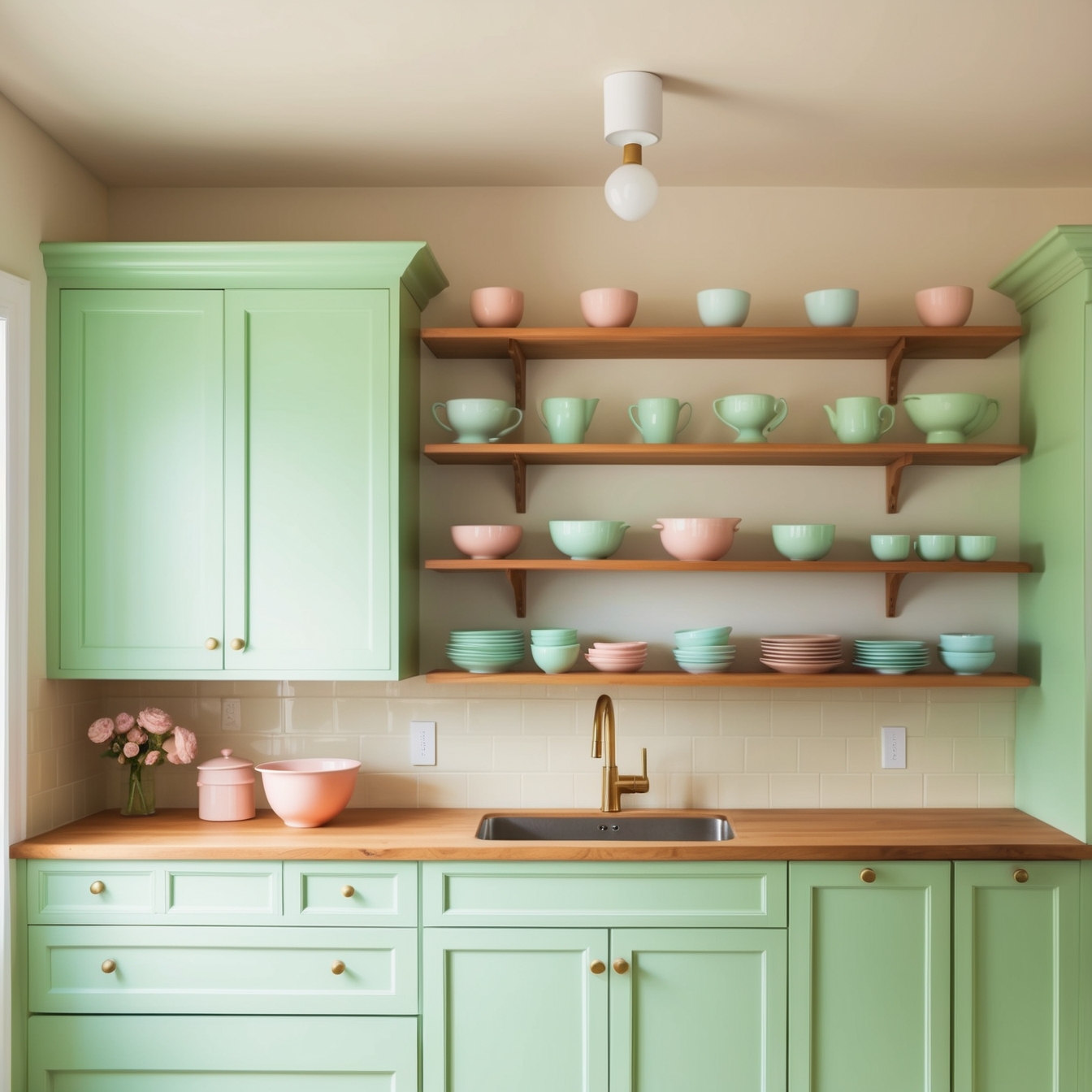 pastel kitchen