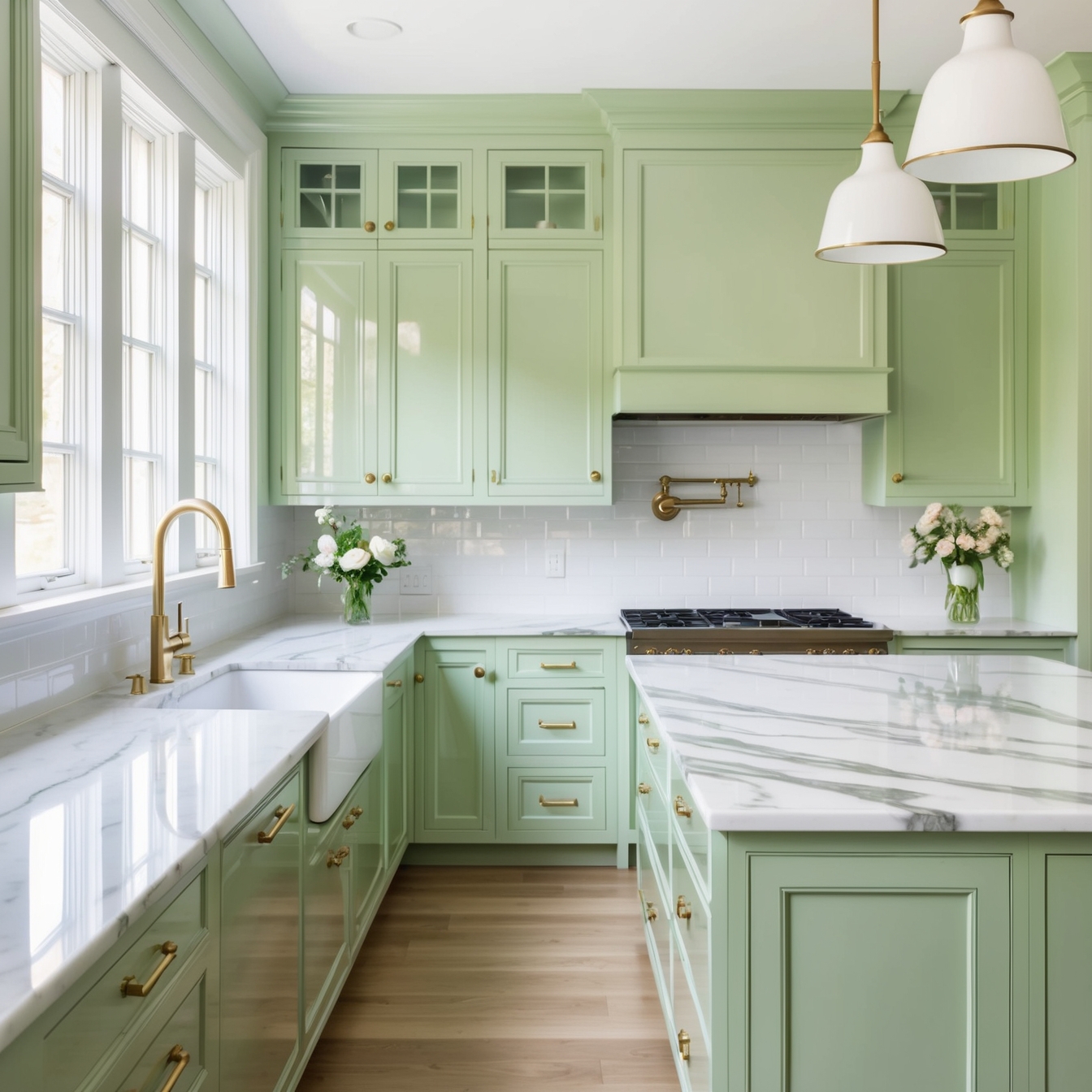 pastel kitchen