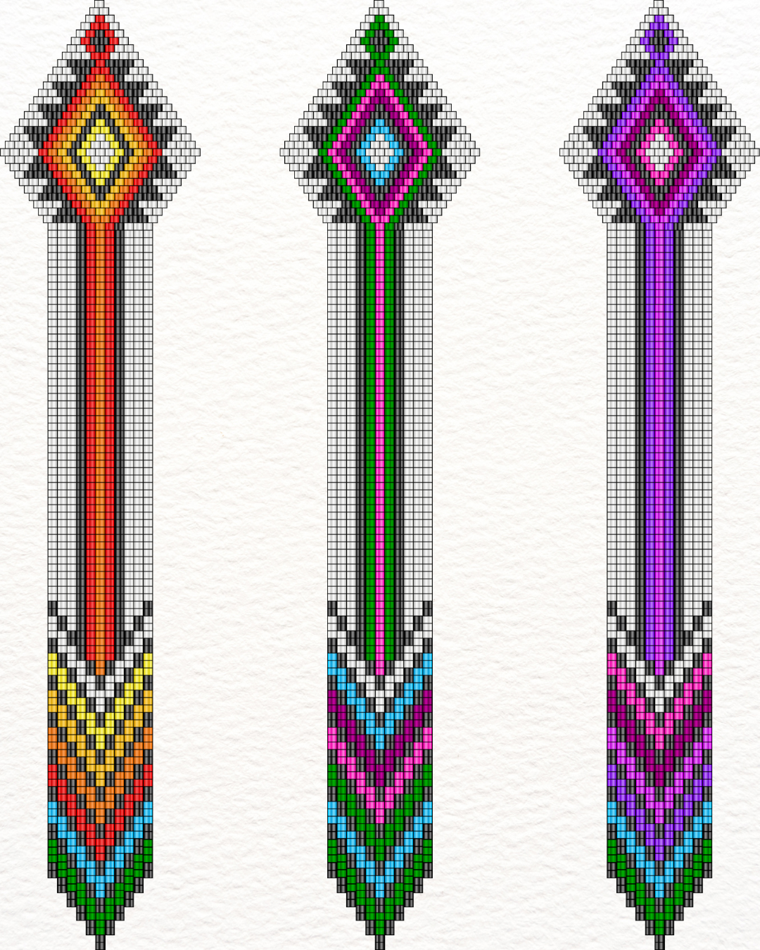 native american beaded earrings