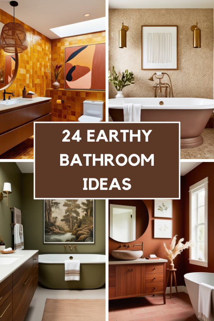 earthy bathroom ideas