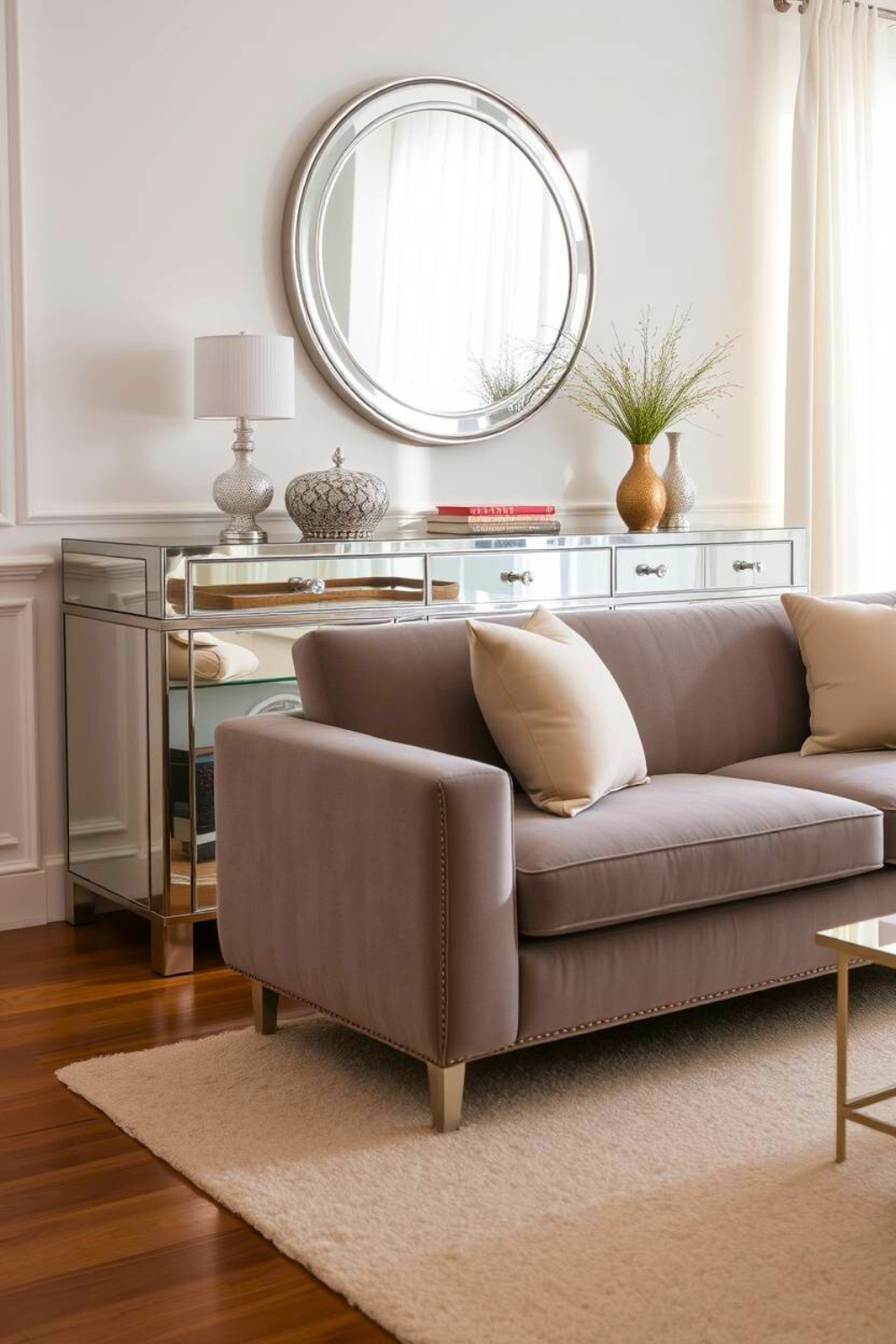 silver living room