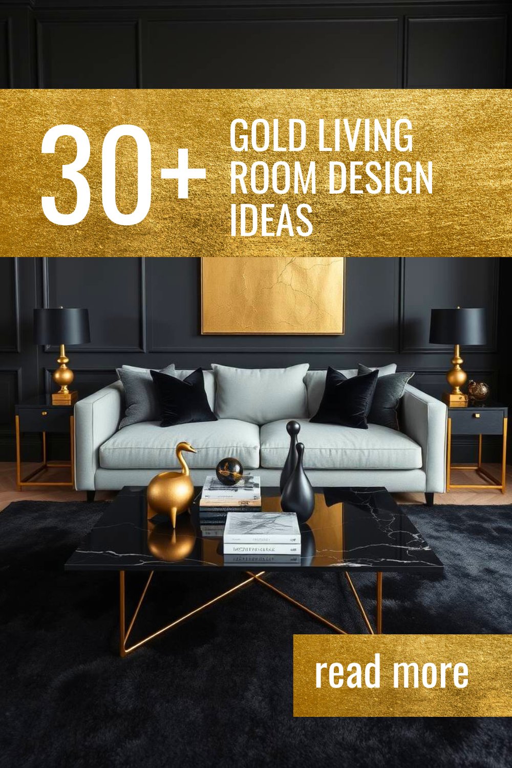 GOLD LIVING ROOM